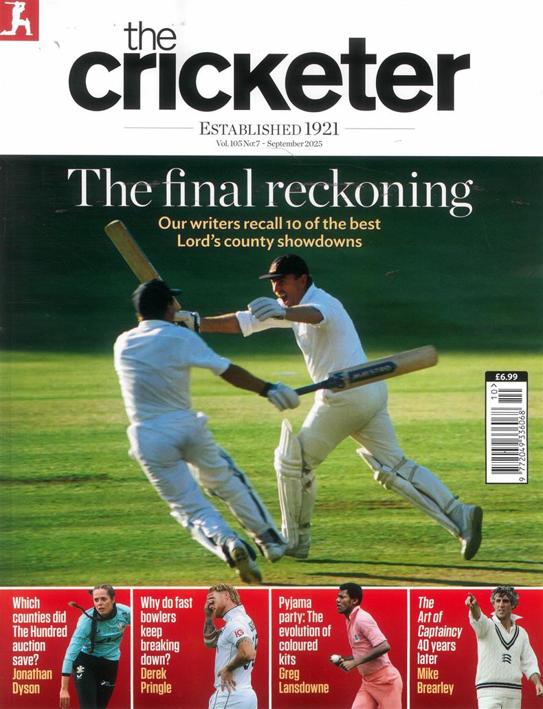 The Cricketer - SEP 25