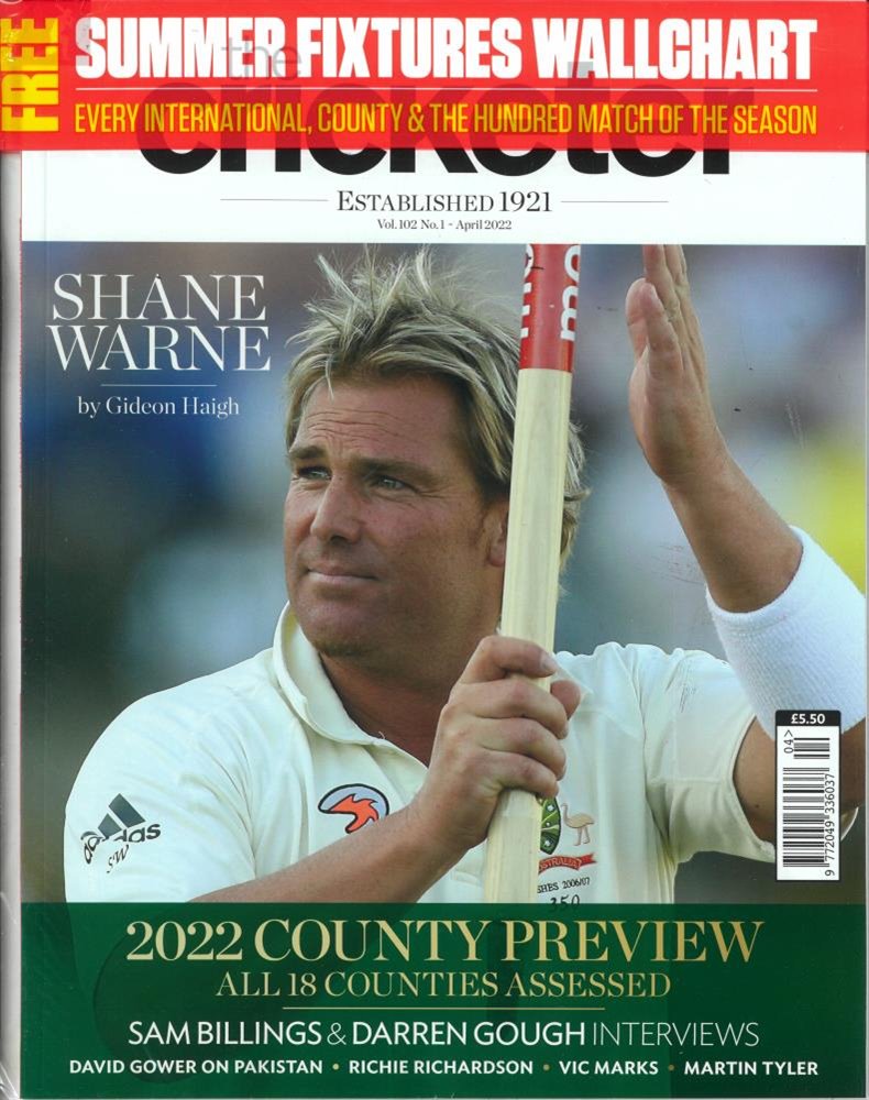 The Cricketer Magazine Issue APR 22