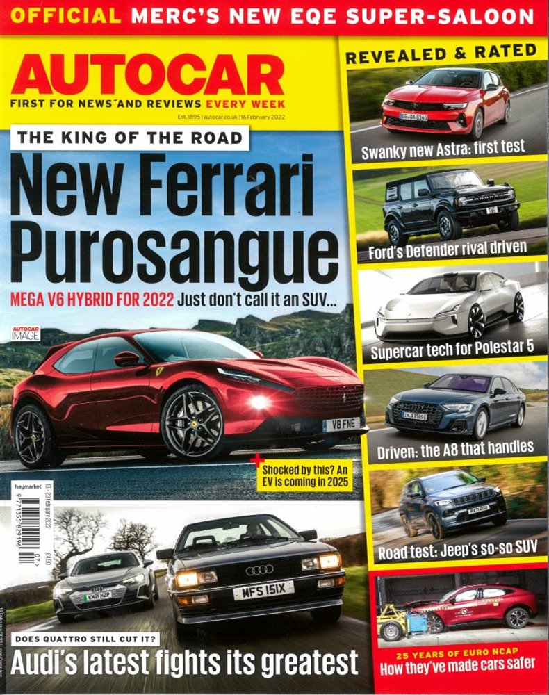 Autocar Magazine Issue 16/02/2022