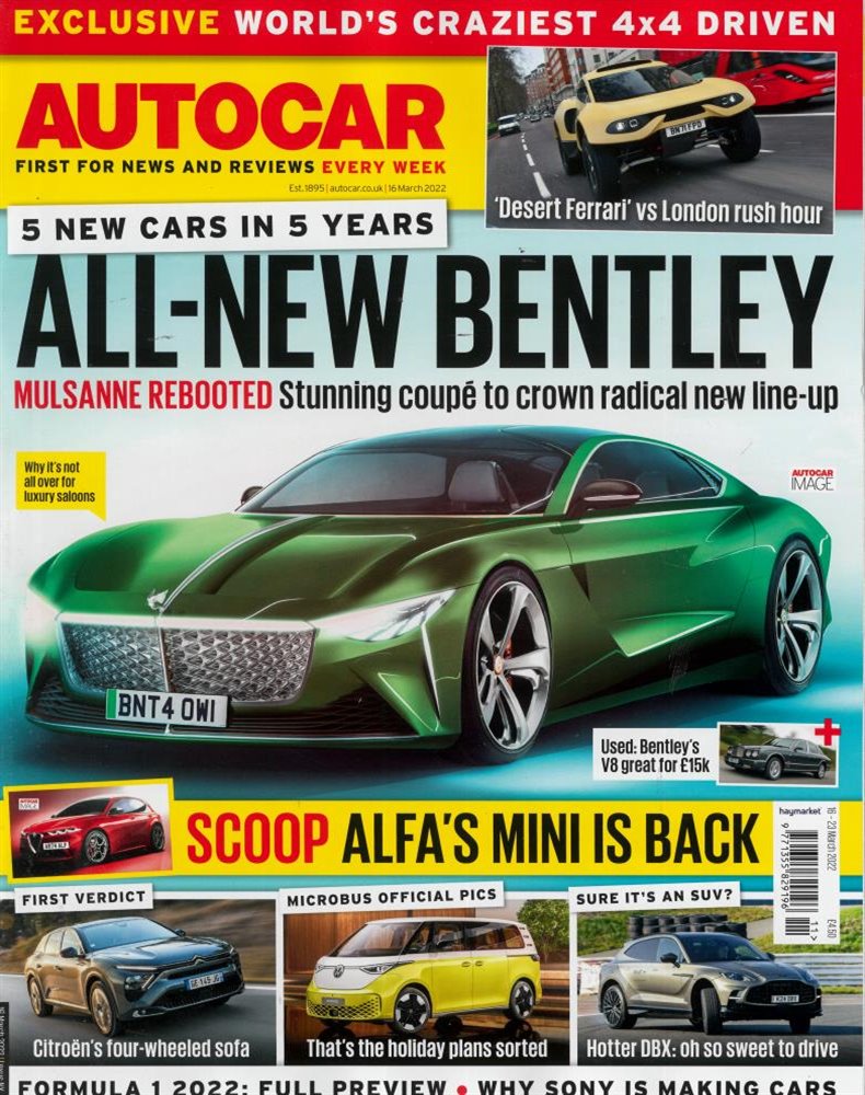Autocar Magazine Issue 16/03/2022