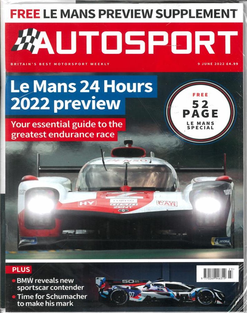 Autosport Magazine Issue 09/06/2022