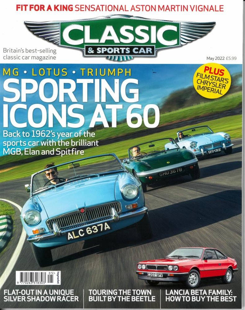 Classic & Sports Car Magazine Issue MAY 22