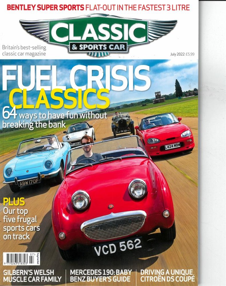 Classic & Sports Car Magazine Issue JUL 22