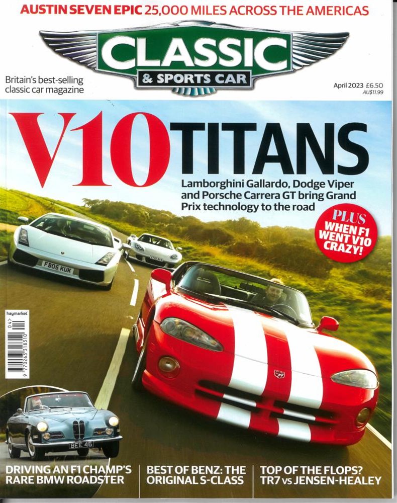 Classic & Sports Car Magazine Subscription