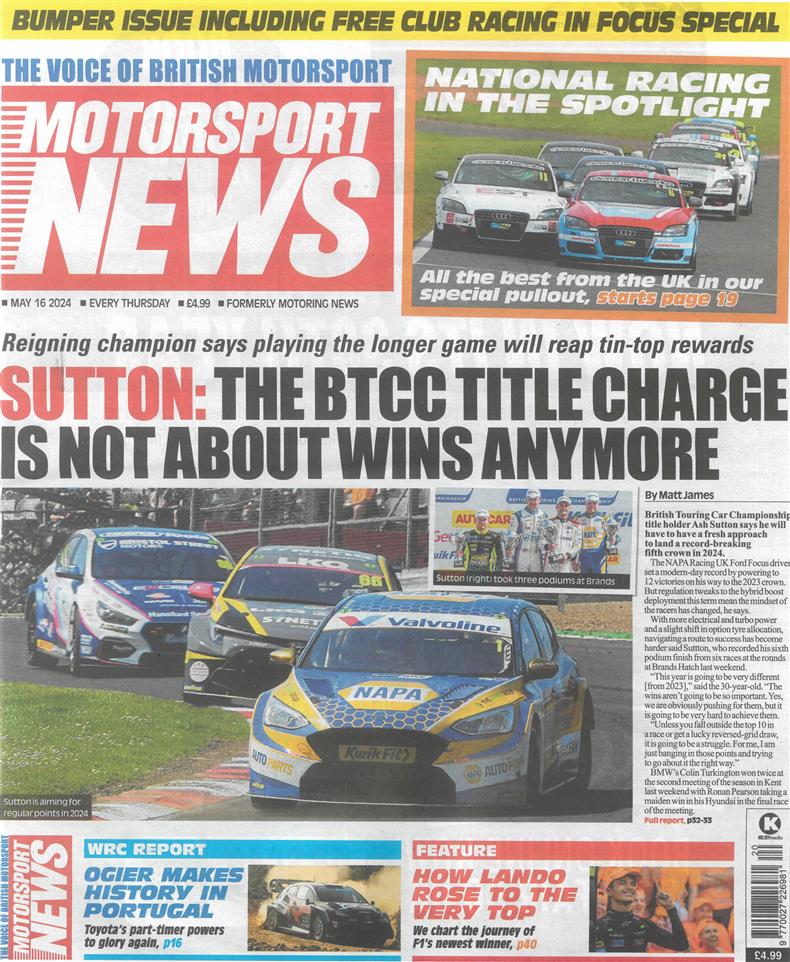Motorsport News - 16/05/2024