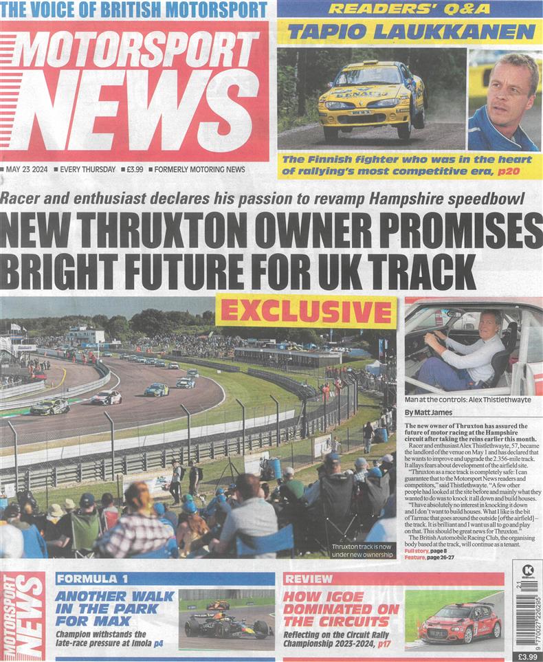 Motorsport News - 23/05/2024