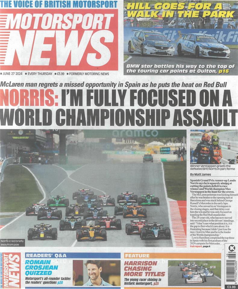Motorsport News - 27/06/2024