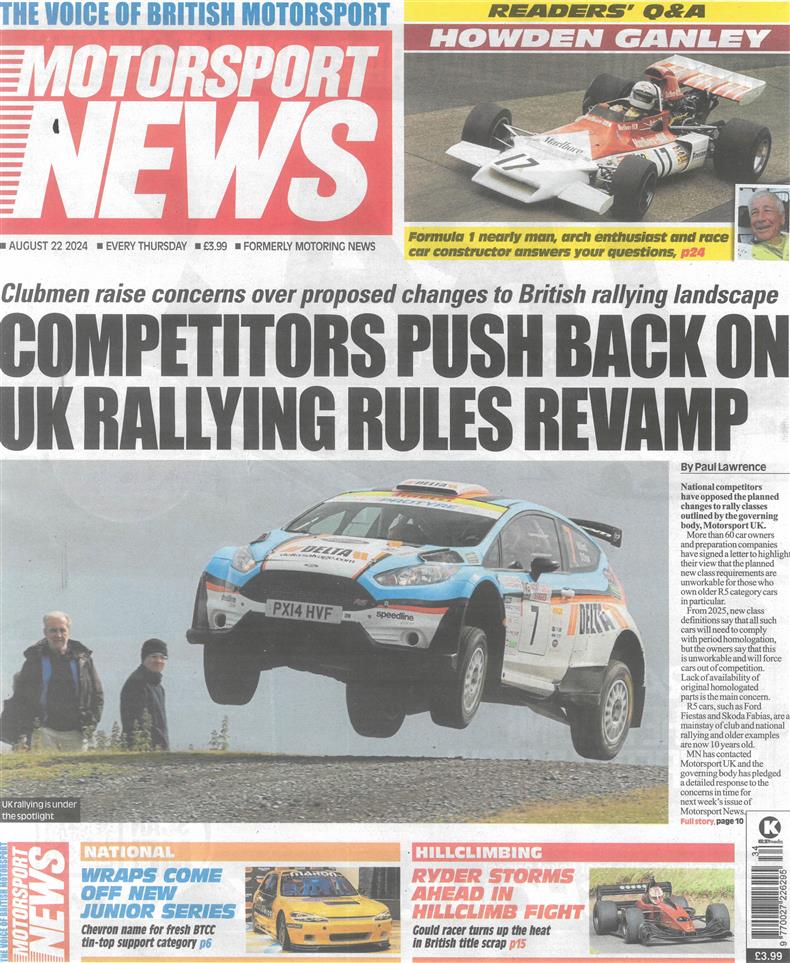 Motorsport News - 22/08/2024