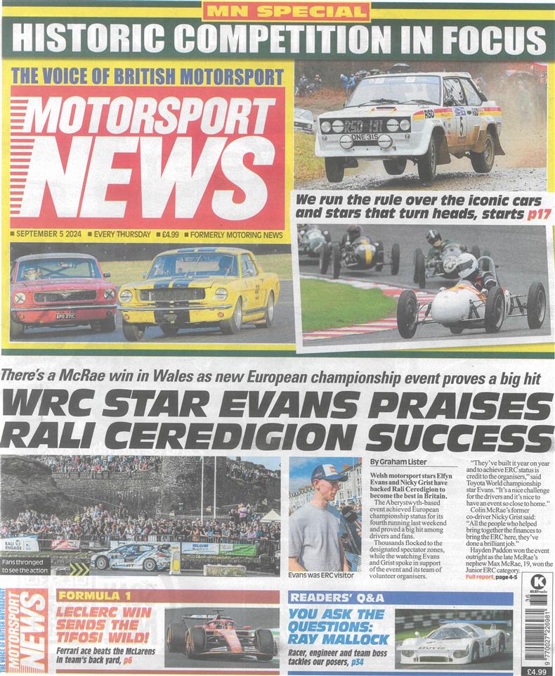 Motorsport News - 05/09/2024