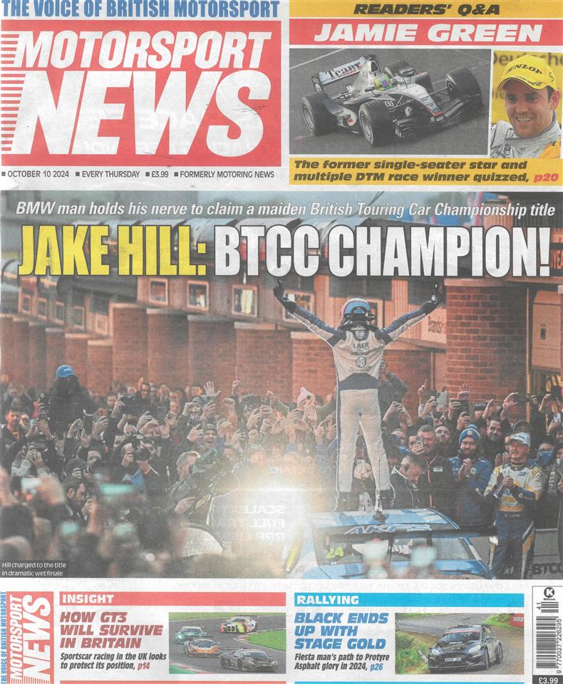 Motorsport News - 10/10/2024