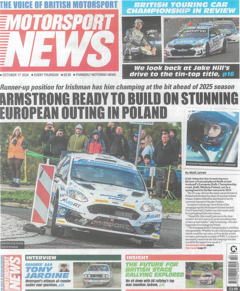 Motorsport News - 17/10/2024