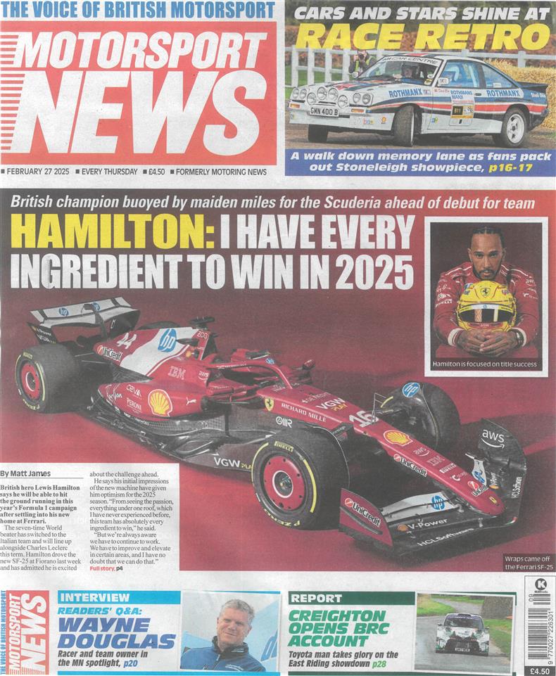 Motorsport News - 27/02/2025
