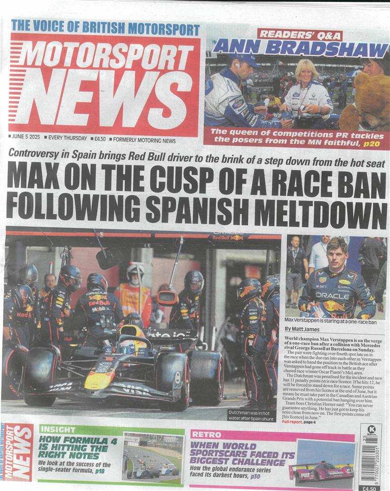 Motorsport News - 05/06/2025