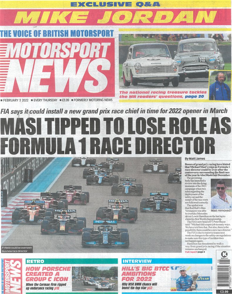 Motorsport News Magazine Issue 03/02/2022