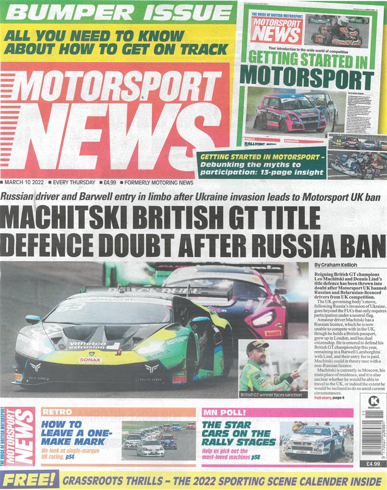 Motorsport News Magazine Issue 10/03/2022