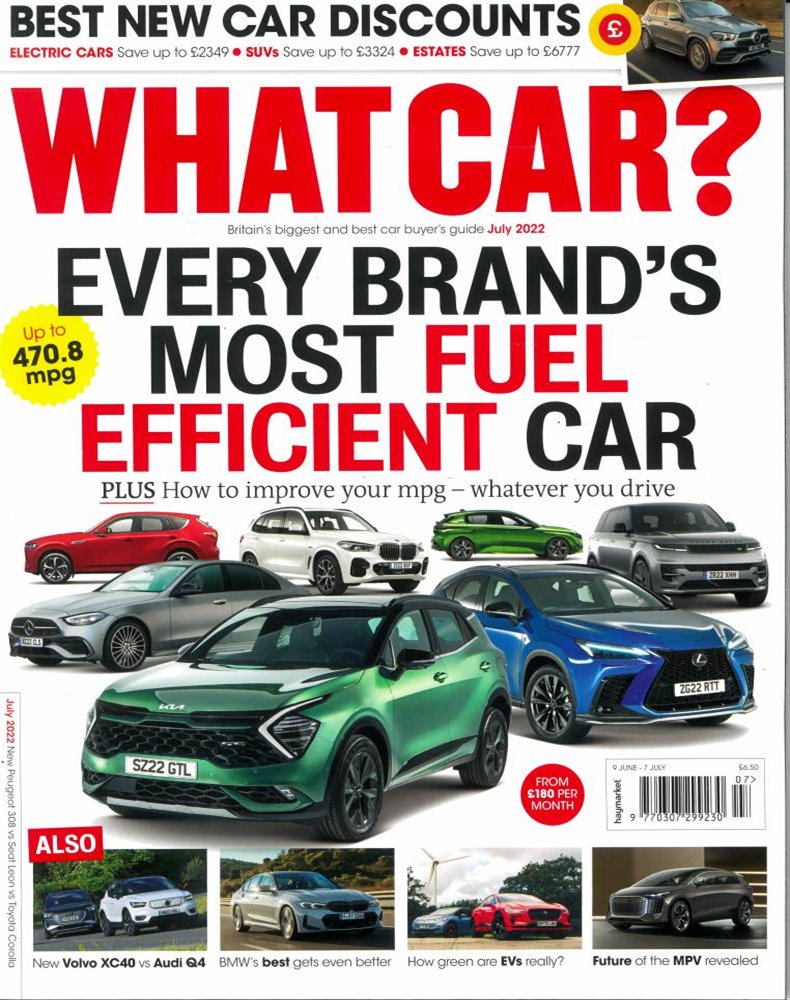What Car Magazine Issue JUL 22