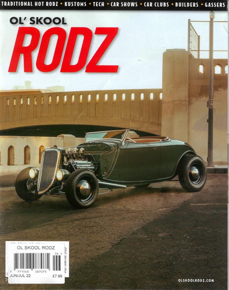 Ol Skool Rodz Magazine Issue JUN-JUL