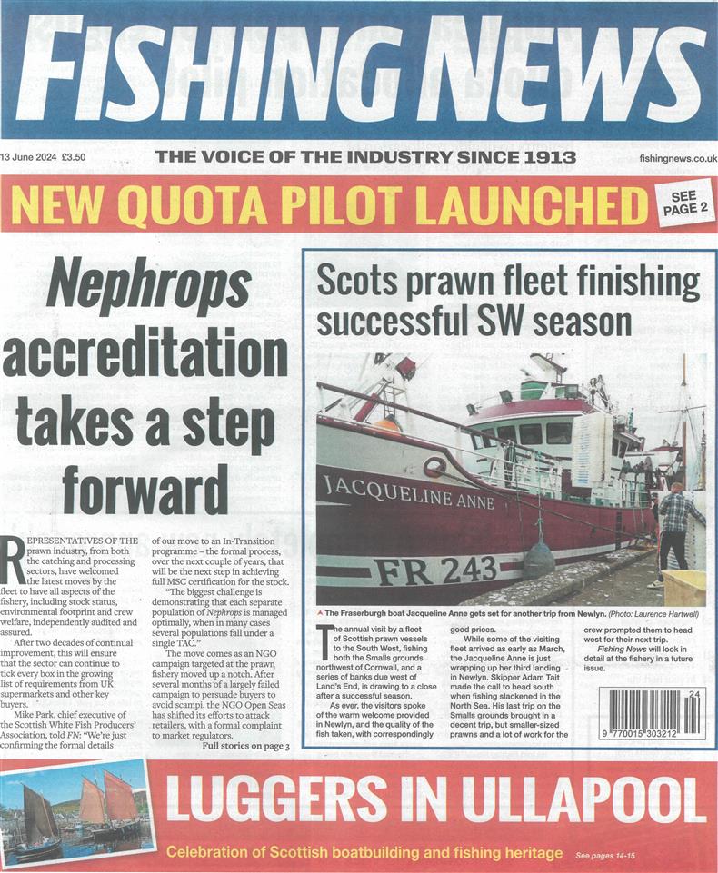 Fishing News - 13/06/2024