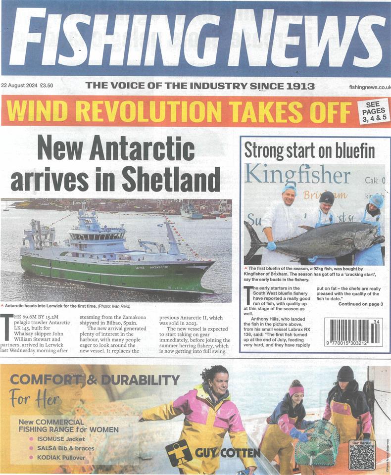 Fishing News - 22/08/2024