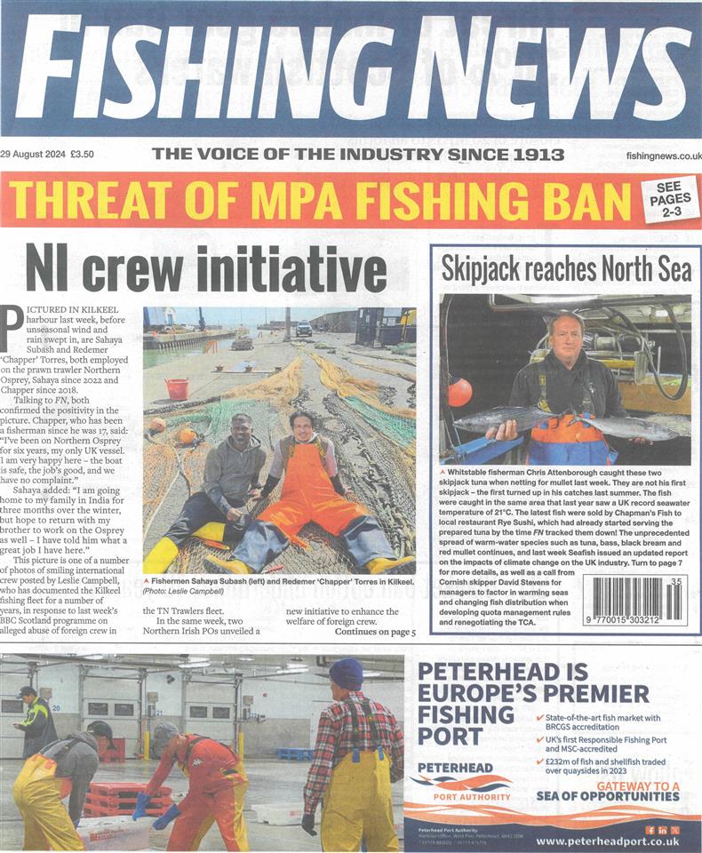 Fishing News - 29/08/2024