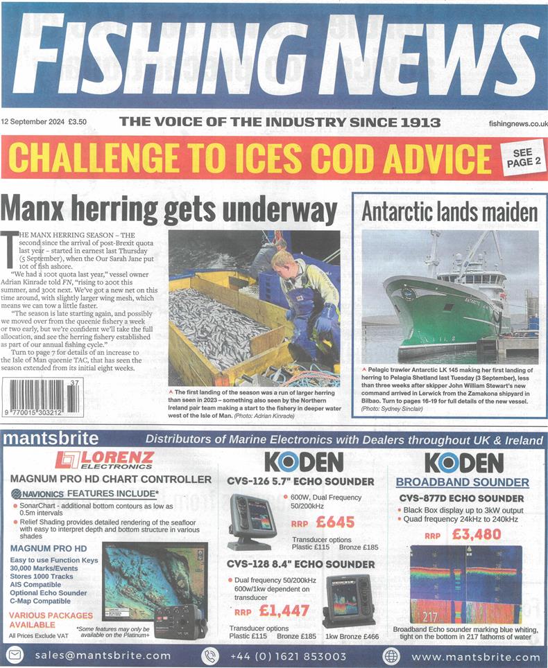 Fishing News - 12/09/2024