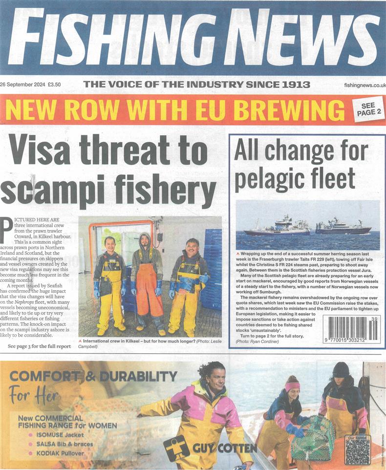 Fishing News - 26/09/2024