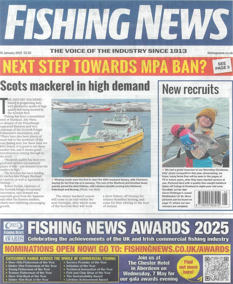 Fishing News - 30/01/2025