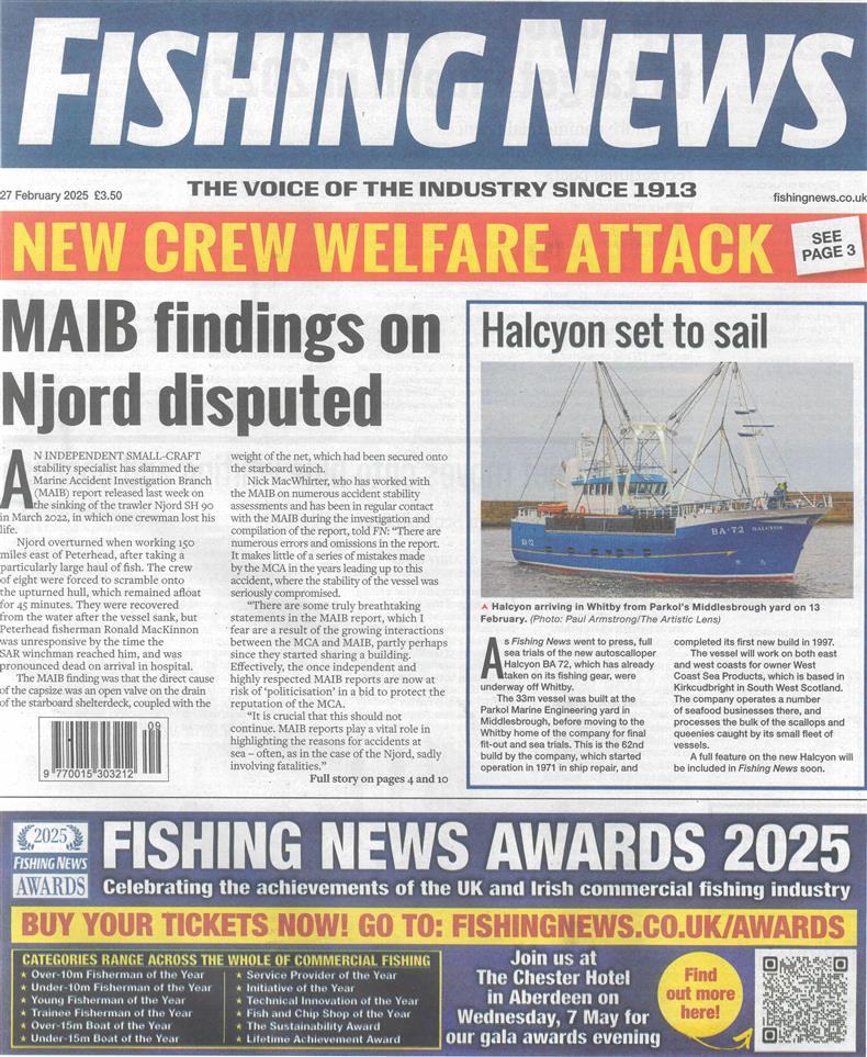 Fishing News - 27/02/2025