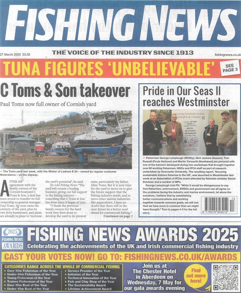 Fishing News - 27/03/2025