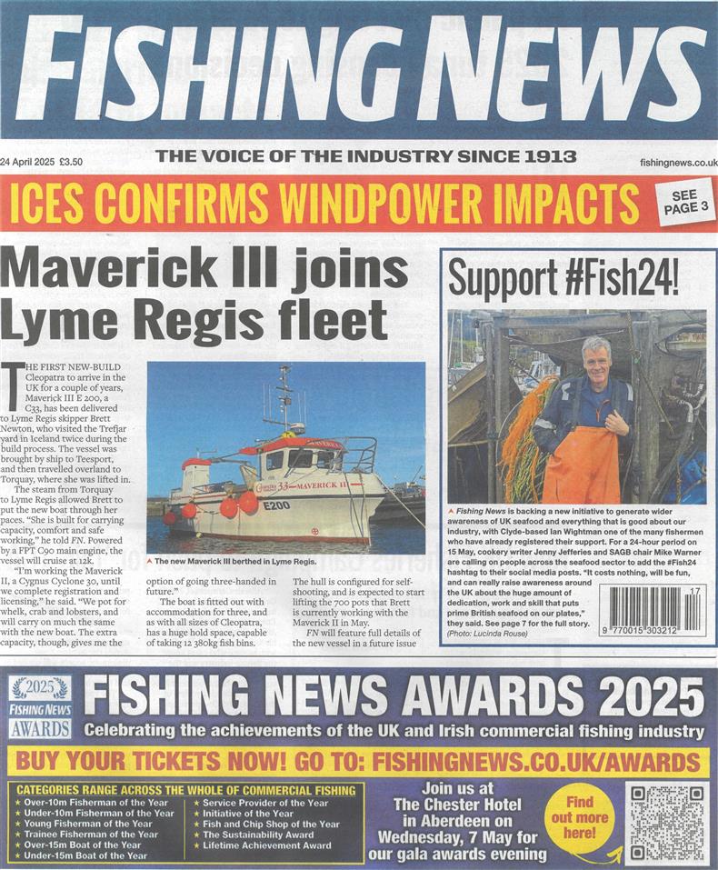 Fishing News - 24/04/2025