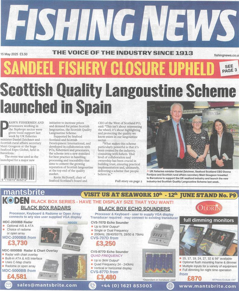 Fishing News - 15/05/2025