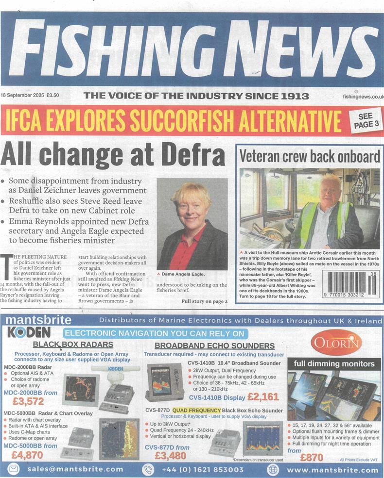 Fishing News - 18/09/2025