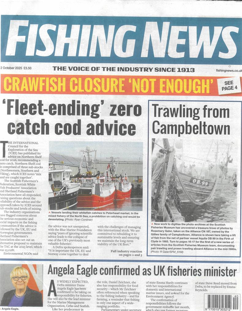 Fishing News - 02/10/2025