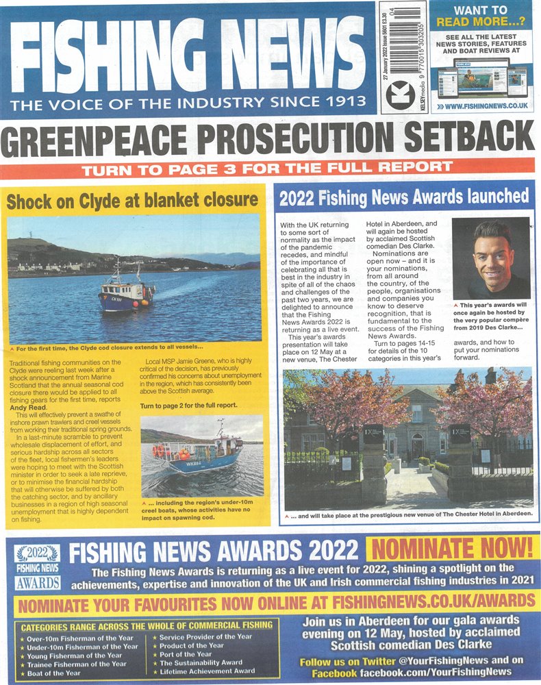 Fishing News Magazine Issue 27/01/2022