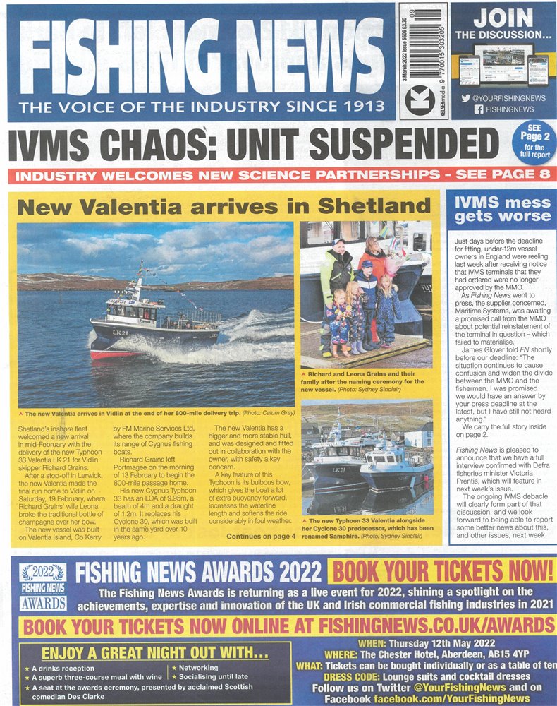 Fishing News Magazine Issue 03/03/2022