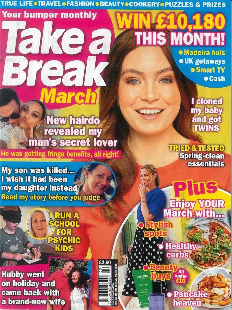 Take a Break Monthly - MAR 25