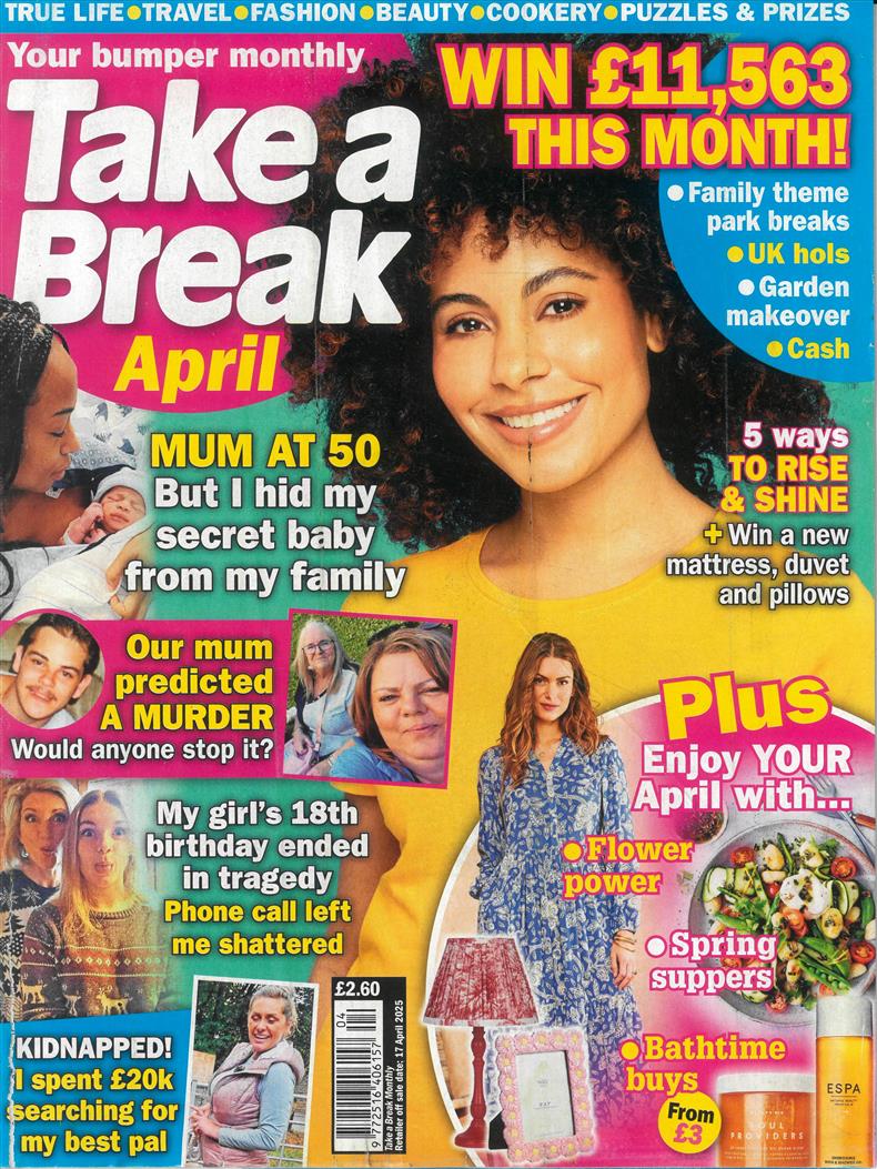 Take a Break Monthly - APR 25