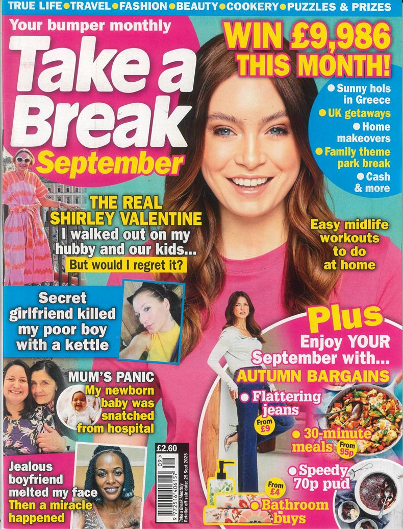 Take a Break Monthly - SEP 25