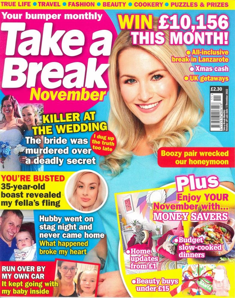 Take a Break monthly Magazine Subscription