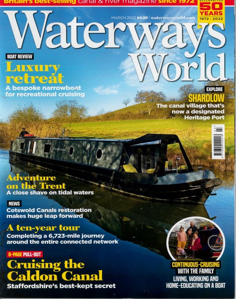 Waterways World Magazine Issue MAR 22