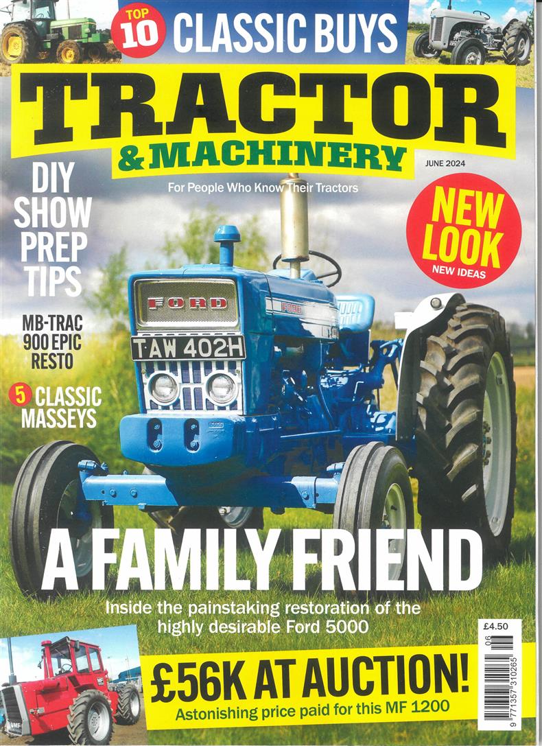 Tractor and Machinery - JUN 24