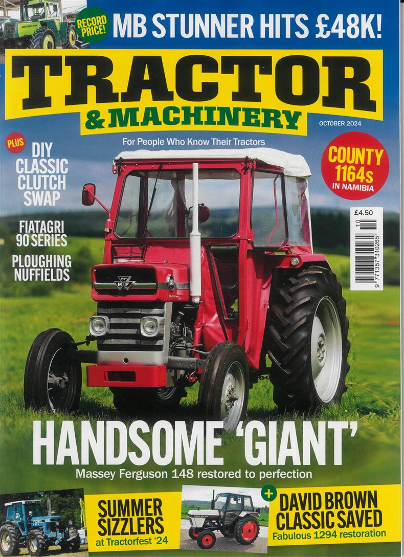 Tractor and Machinery - OCT 24