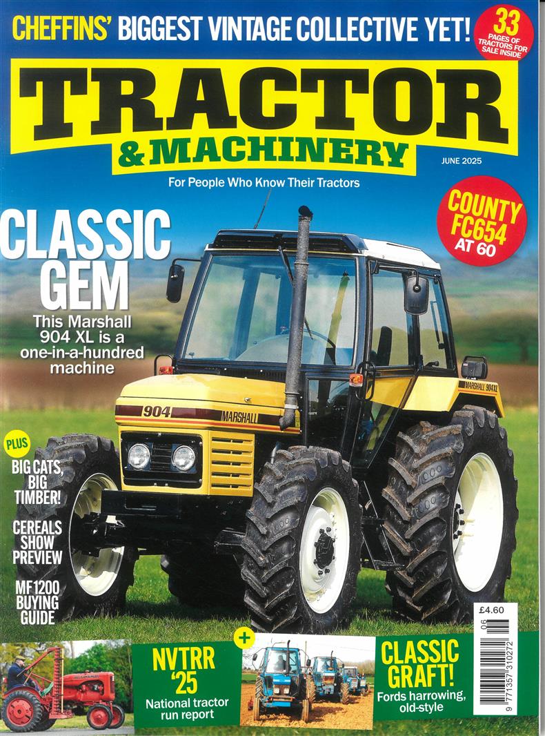 Tractor and Machinery - JUN 25