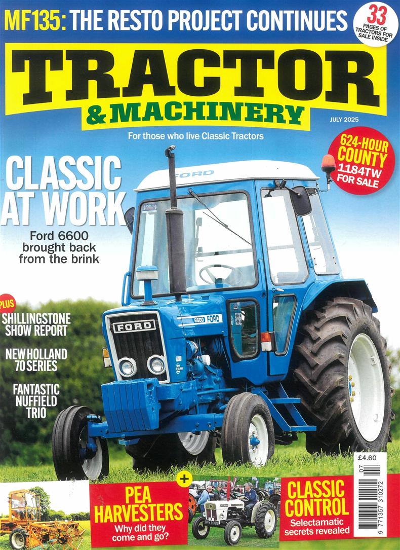 Tractor and Machinery - JUL 25
