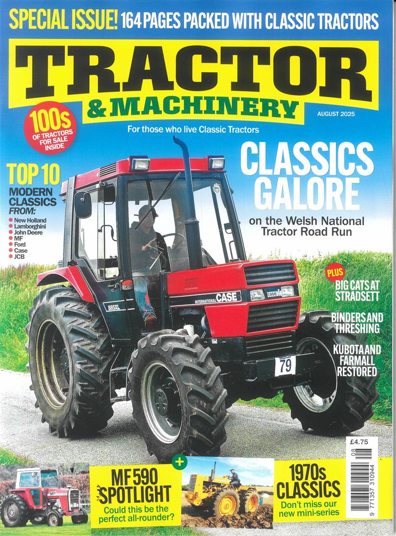 Tractor and Machinery - AUG 25