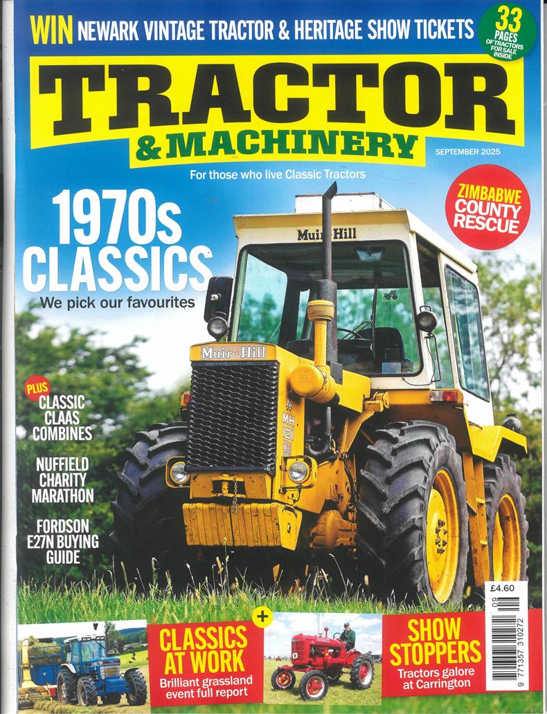 Tractor and Machinery - SEP 25