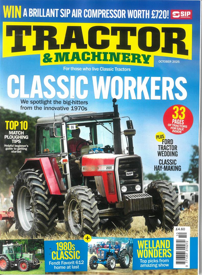 Tractor and Machinery - OCT 25