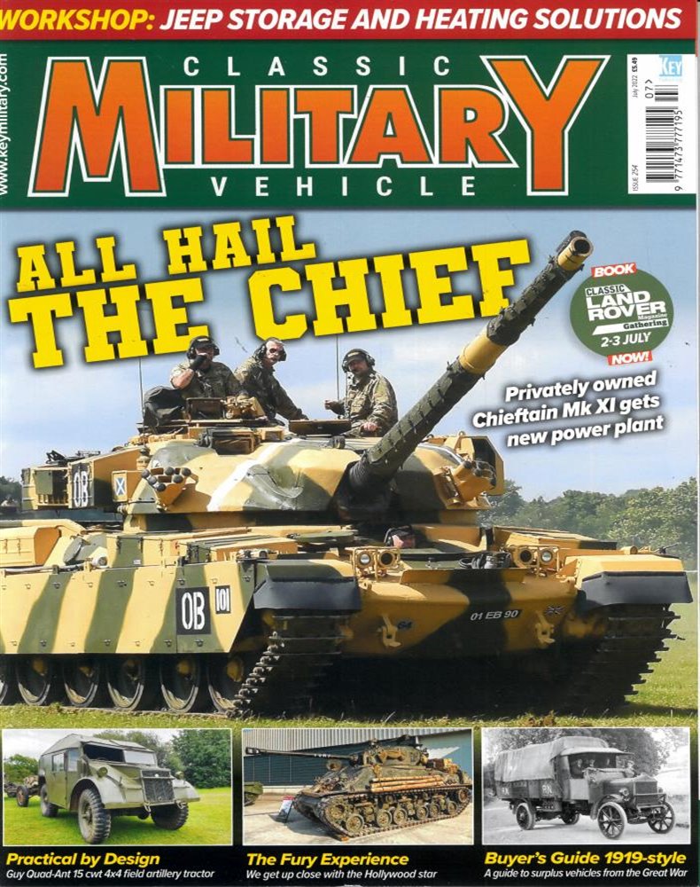 Classic Military Vehicle Magazine Issue JUL 22