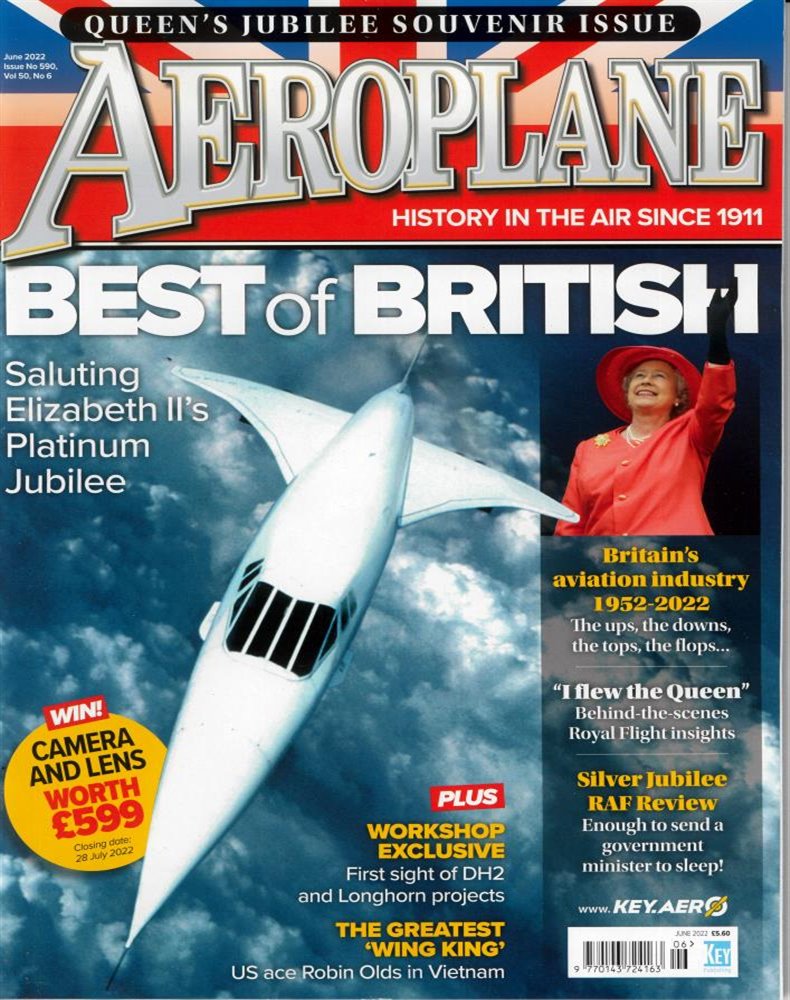 Aeroplane Monthly Magazine Issue JUN 22