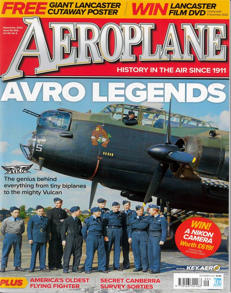 Aeroplane Monthly Magazine Issue SEP 22